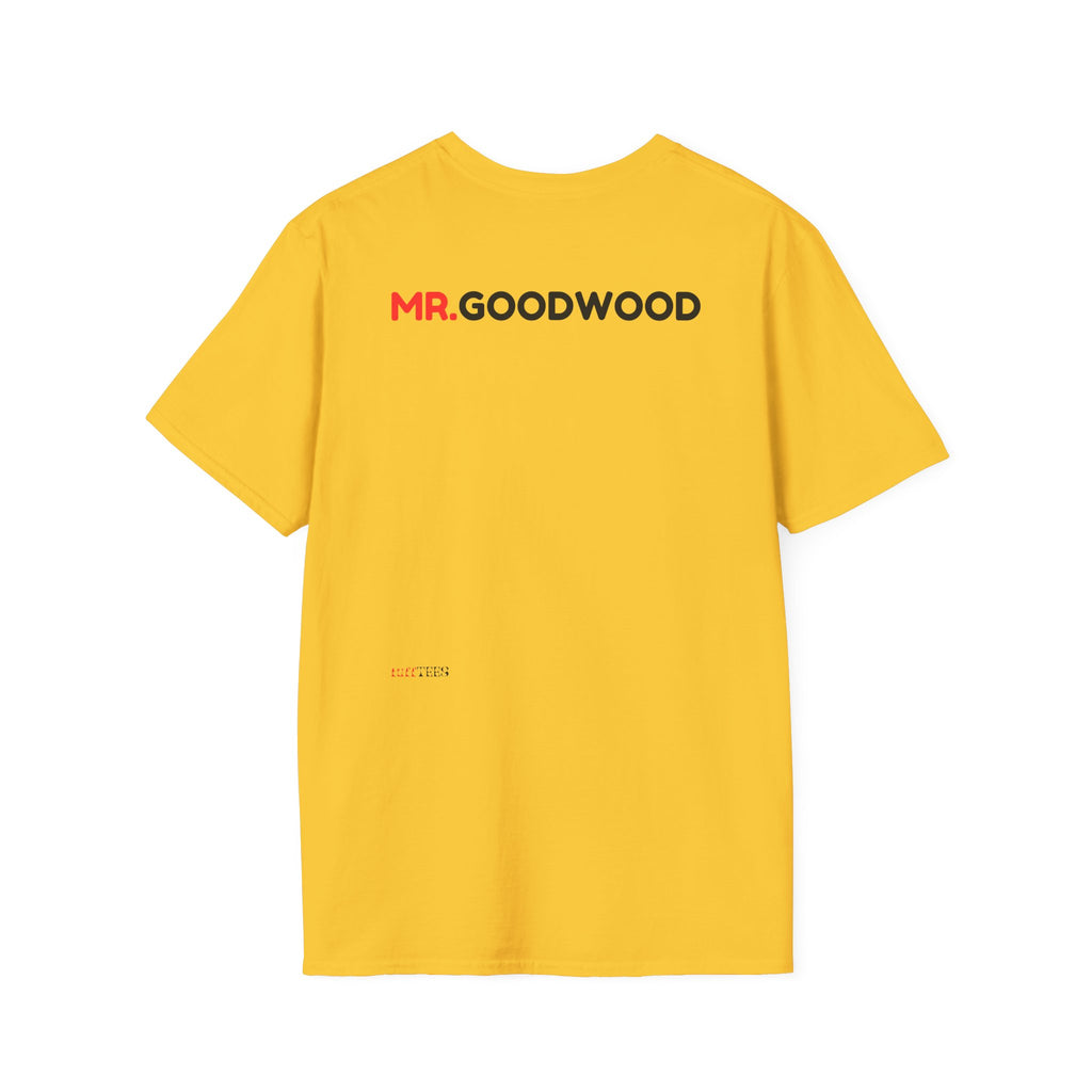 Wood Log Graphic T-Shirt — Mr. Goodwood Logo Tee
