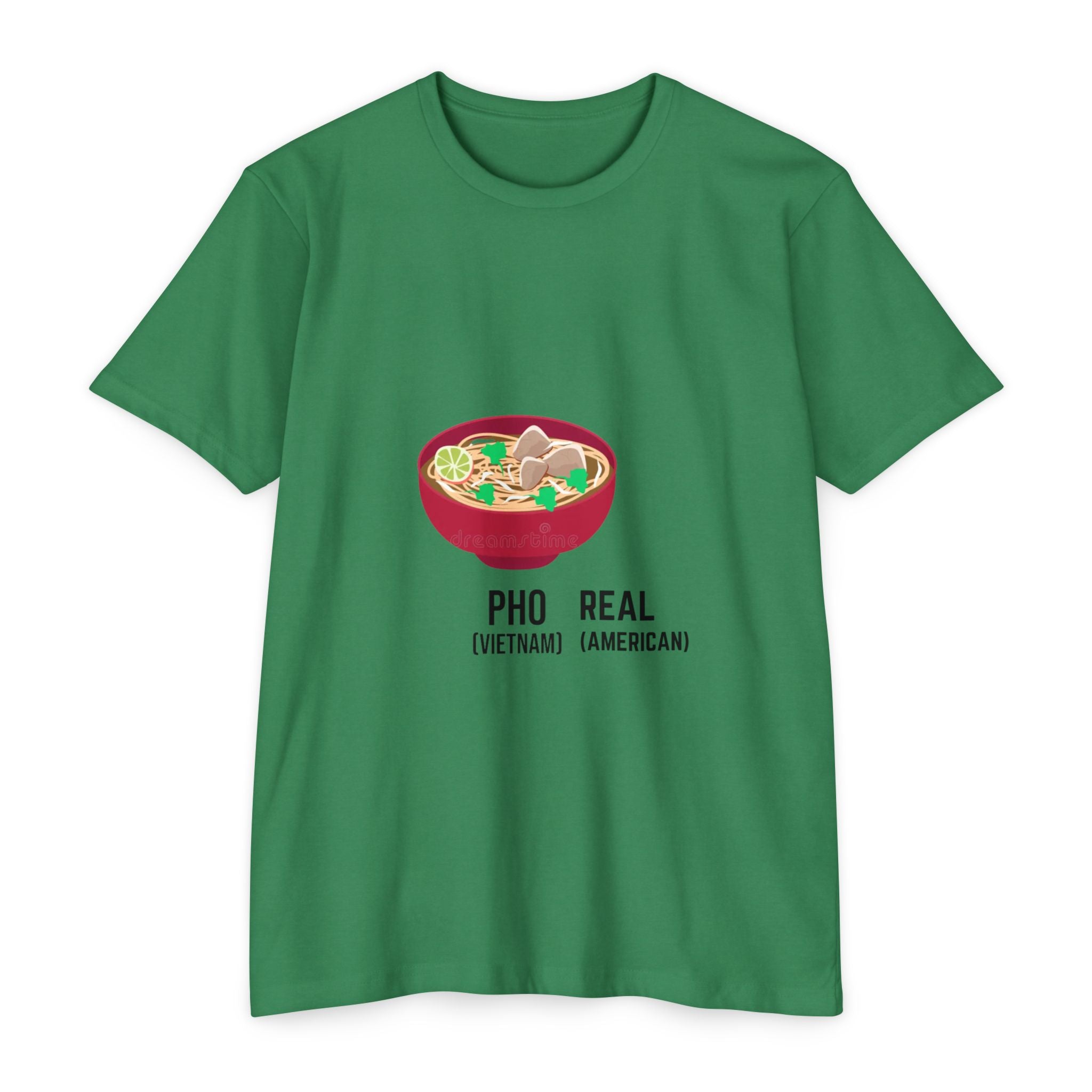 Pho Real T‑Shirt — Funny Vietnamese American Noodle Bowl Tee