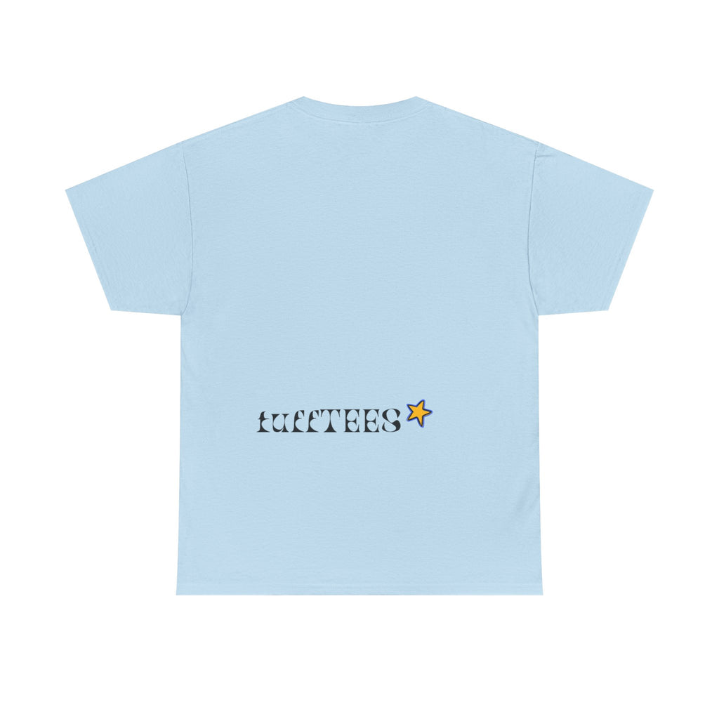 Threesome Heart Graphic Tee — Cute Star Accent Casual T-Shirt