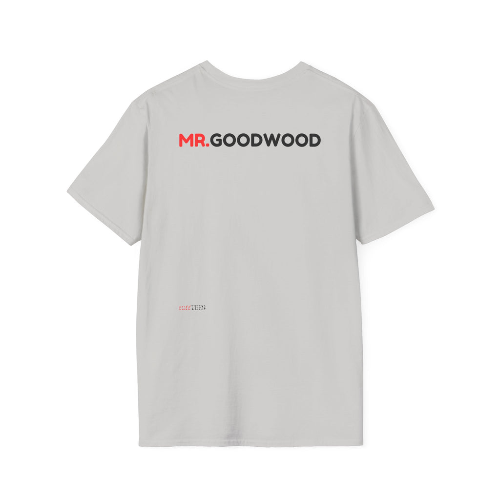 Wood Log Graphic T-Shirt — Mr. Goodwood Logo Tee