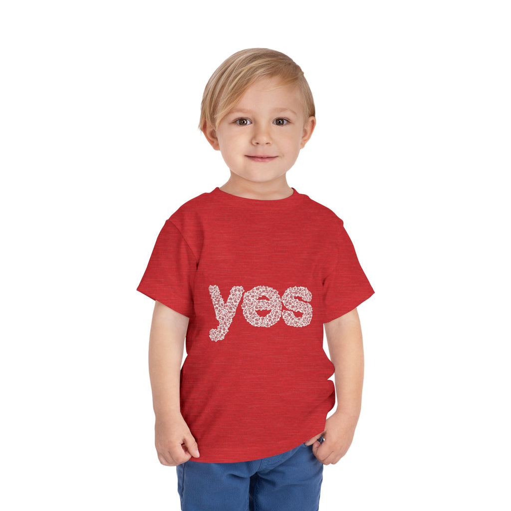 Toddler "yes" no Tuff Tee