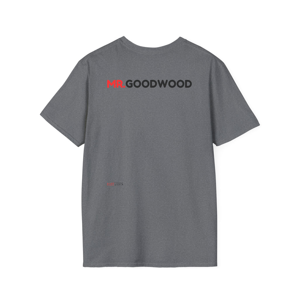 Wood Log Graphic T-Shirt — Mr. Goodwood Logo Tee