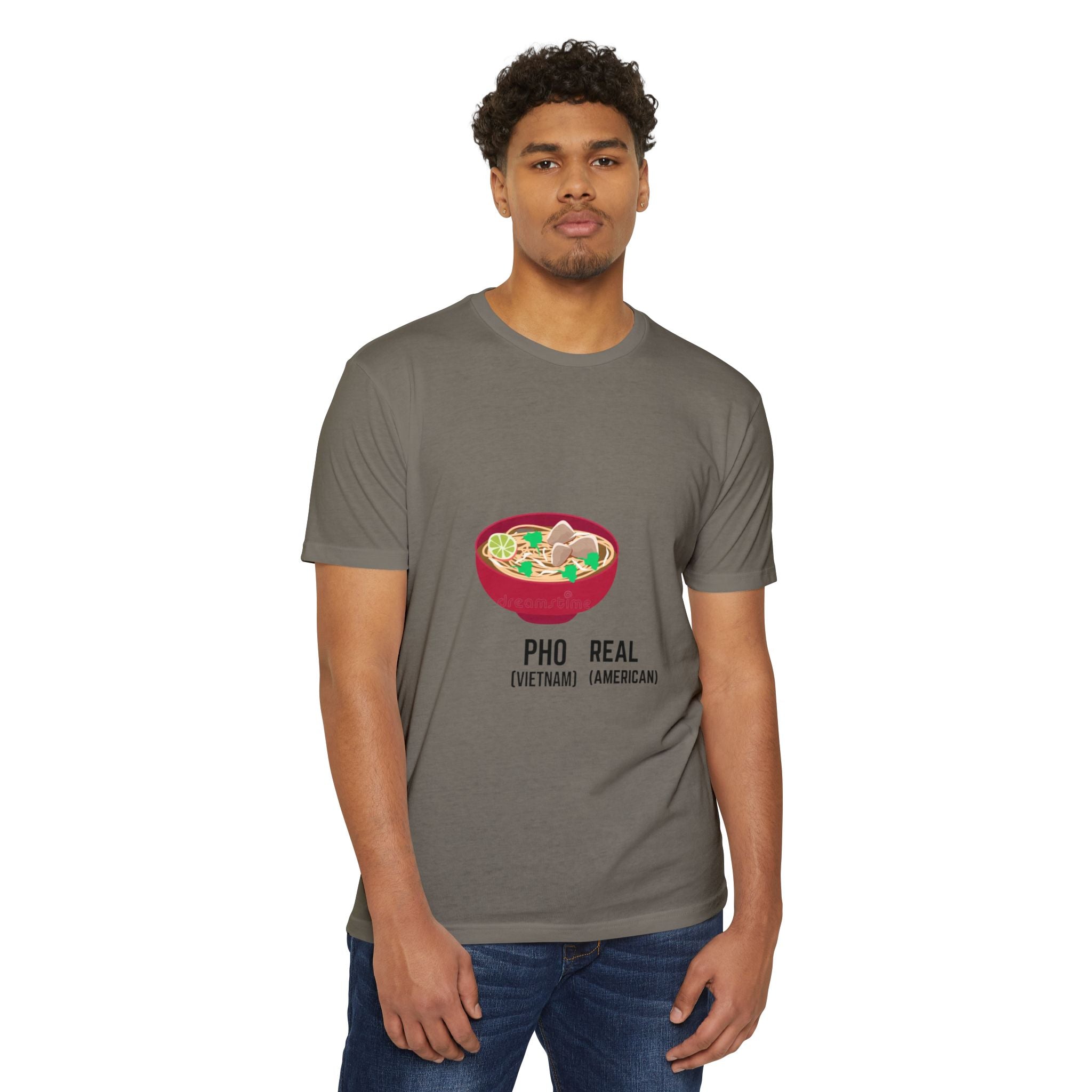 Pho Real T‑Shirt — Funny Vietnamese American Noodle Bowl Tee