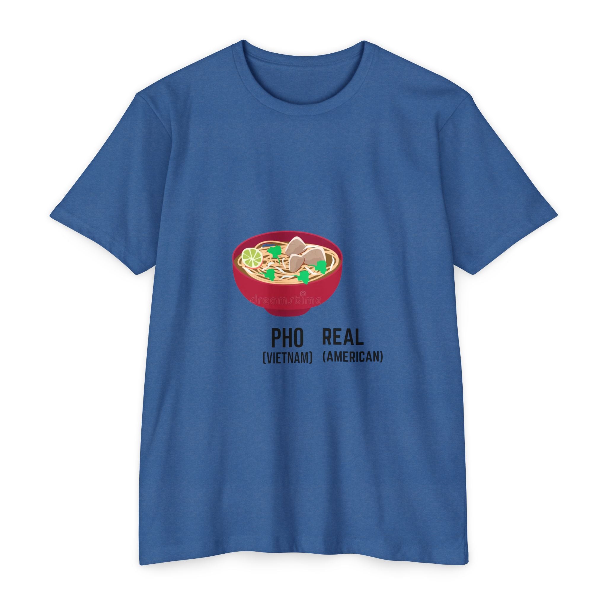 Pho Real T‑Shirt — Funny Vietnamese American Noodle Bowl Tee