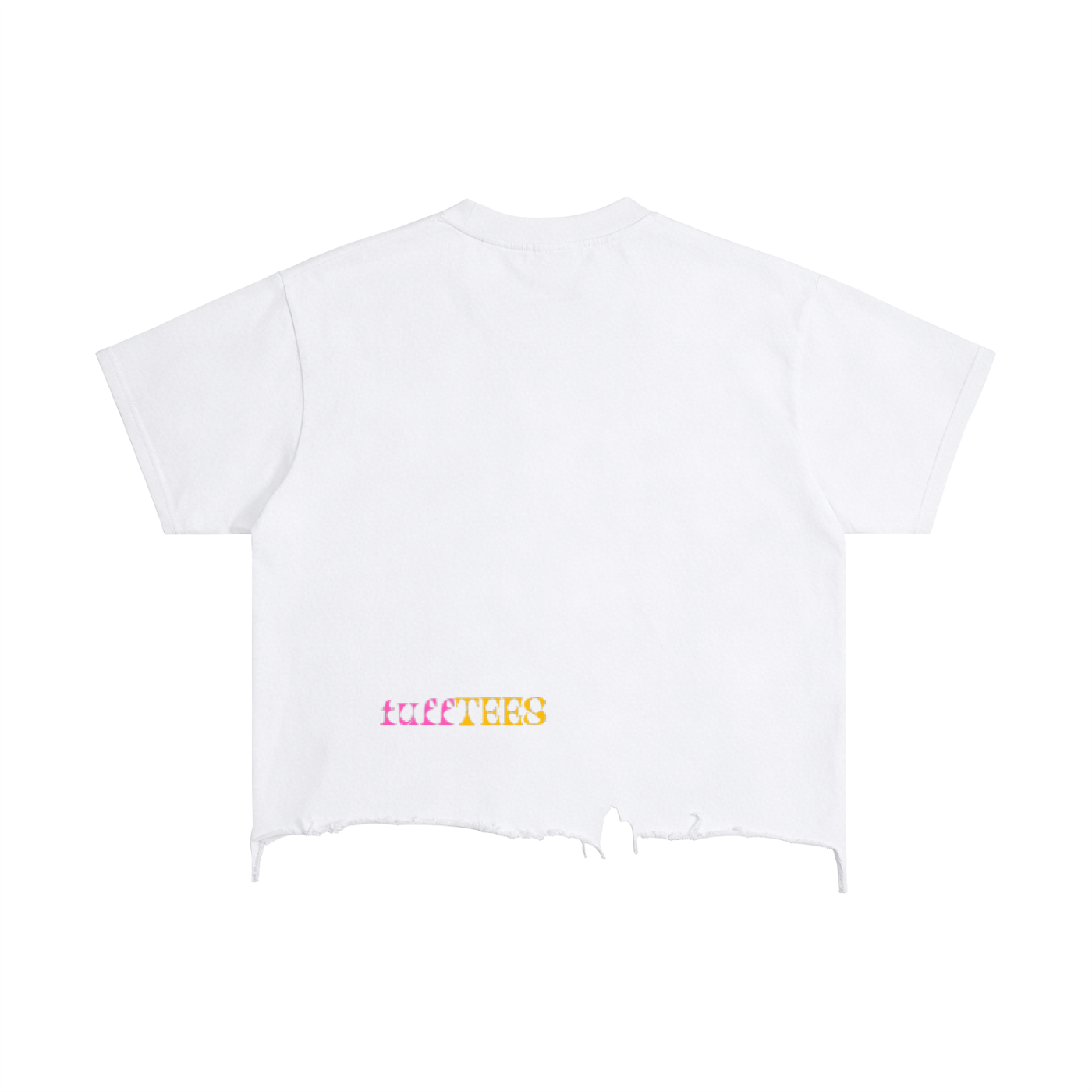 Vintage Wash Boxy Distressed Hem T-Shirt