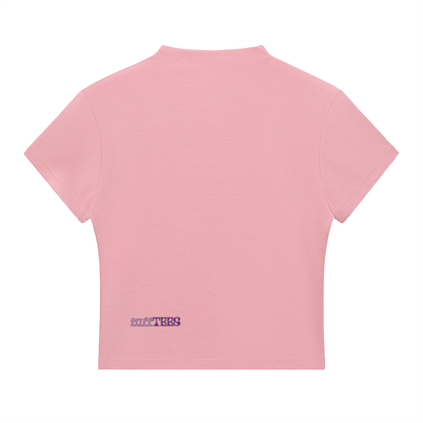 anime girl Slim Fit Mock Neck T-Shirt